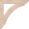 Ekena Millwork Thorton Slat Smooth Bracket, Douglas Fir, 3 1/2"W x 30"D x 30"H BKT04X30X30THR06SDF - alternate 3
